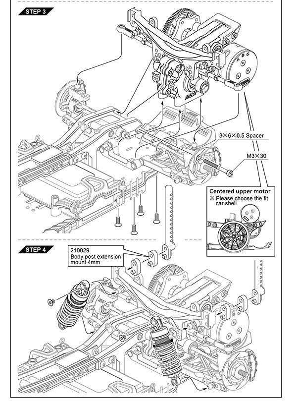 MST Kit de conversion moteur arrière RMX 2.0 210579