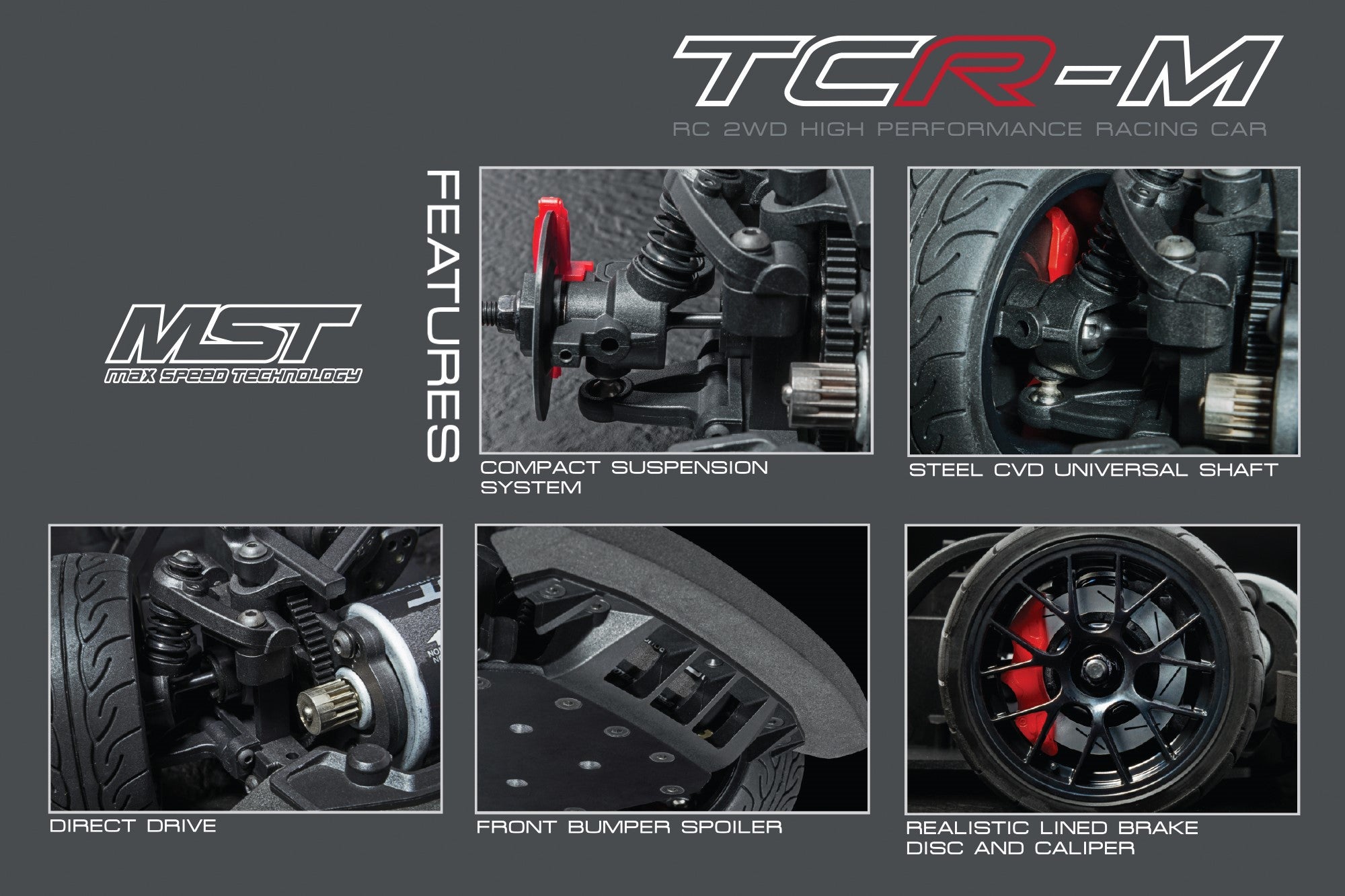 MST TCR-M FF 2WD On Road A110 KIT 532194B
