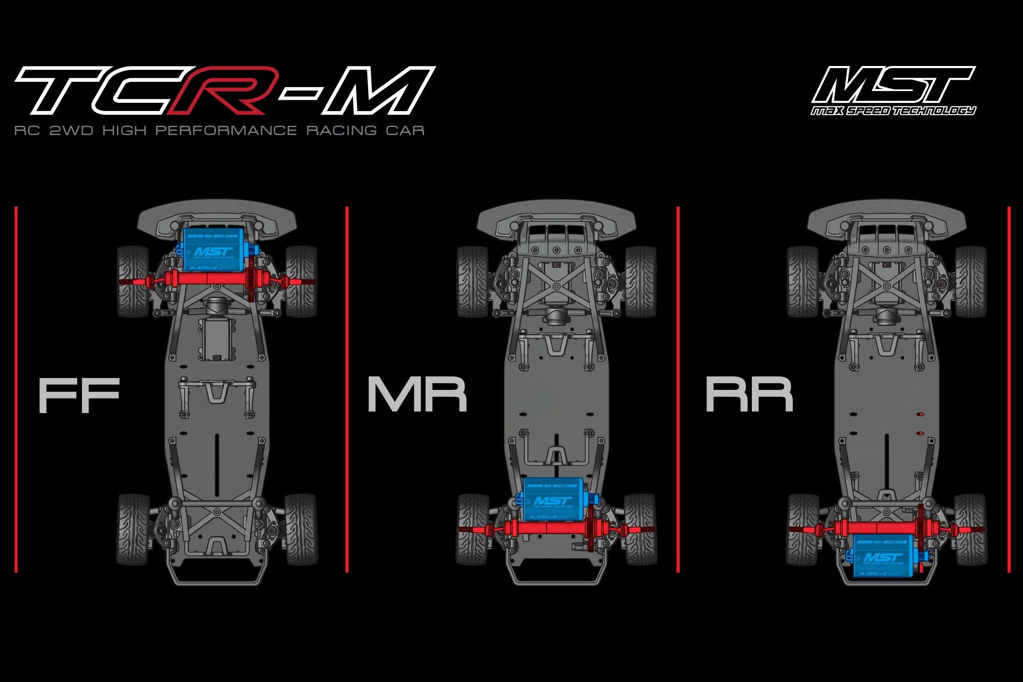 MST TCR-M FF 2WD On Road A110 KIT 532194B