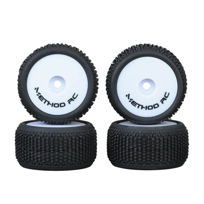 Method RC Pneus Nitragrip + Jante 7mm (x4) Micro-T MTD0505