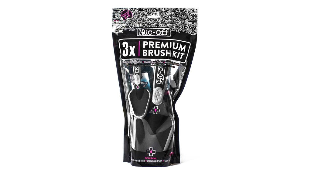 Muc-Off Set de 3 brosses de nettoyage MCO220