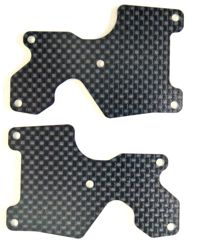 Mugen Plaque de Triangle Arrière Carbone 1mm (2Pcs) MBX8R E2180