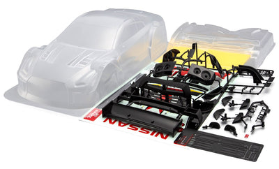 Killer Body Carrozzeria Nissan GT-R Motul Autech 2016 Verniciabile 190mm KB48754