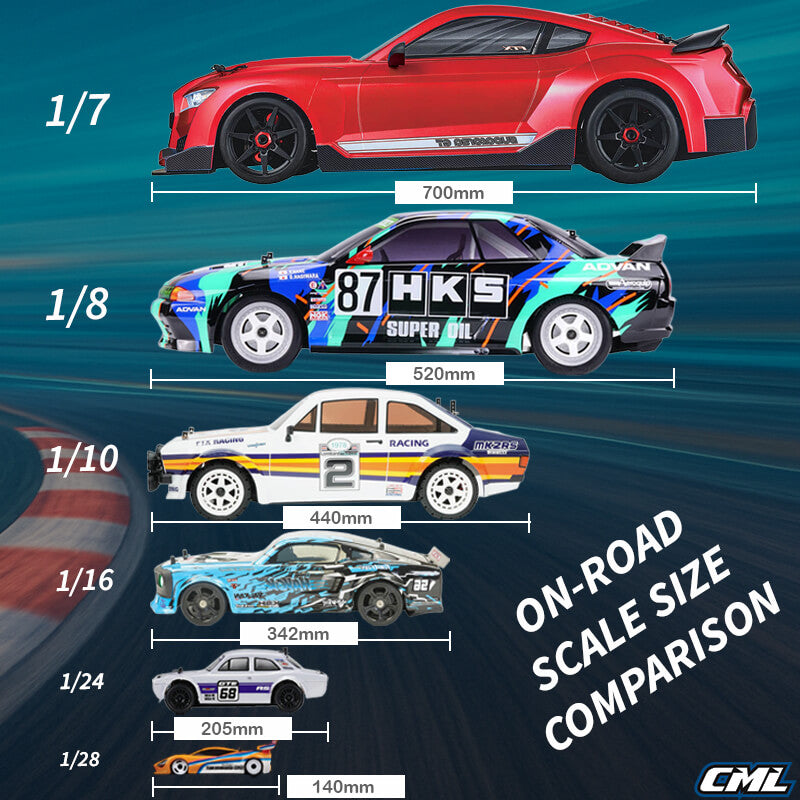 Carisma M48S Nissan Skyline HKS BN32 GR.A 1/8 RTR 91368