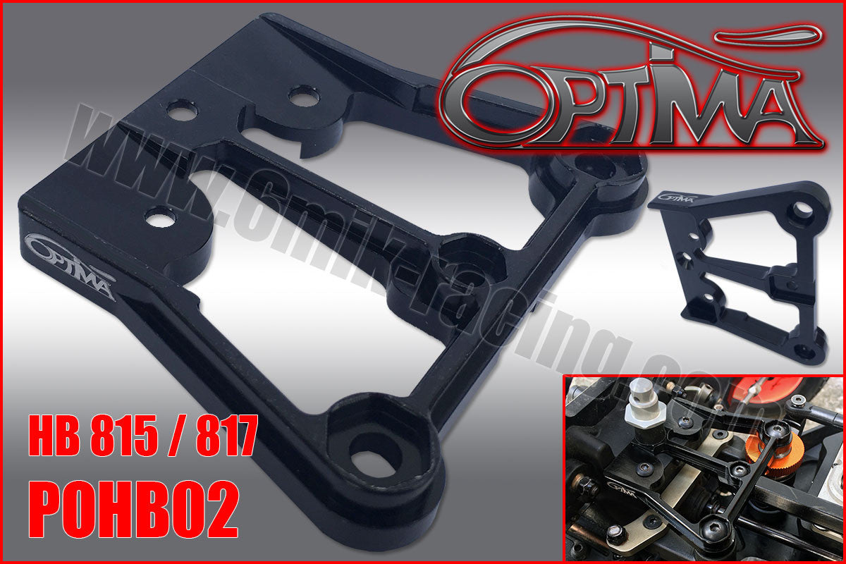 Optima Platine de sauve servo ergal pour HB 815 & 817 POHB02