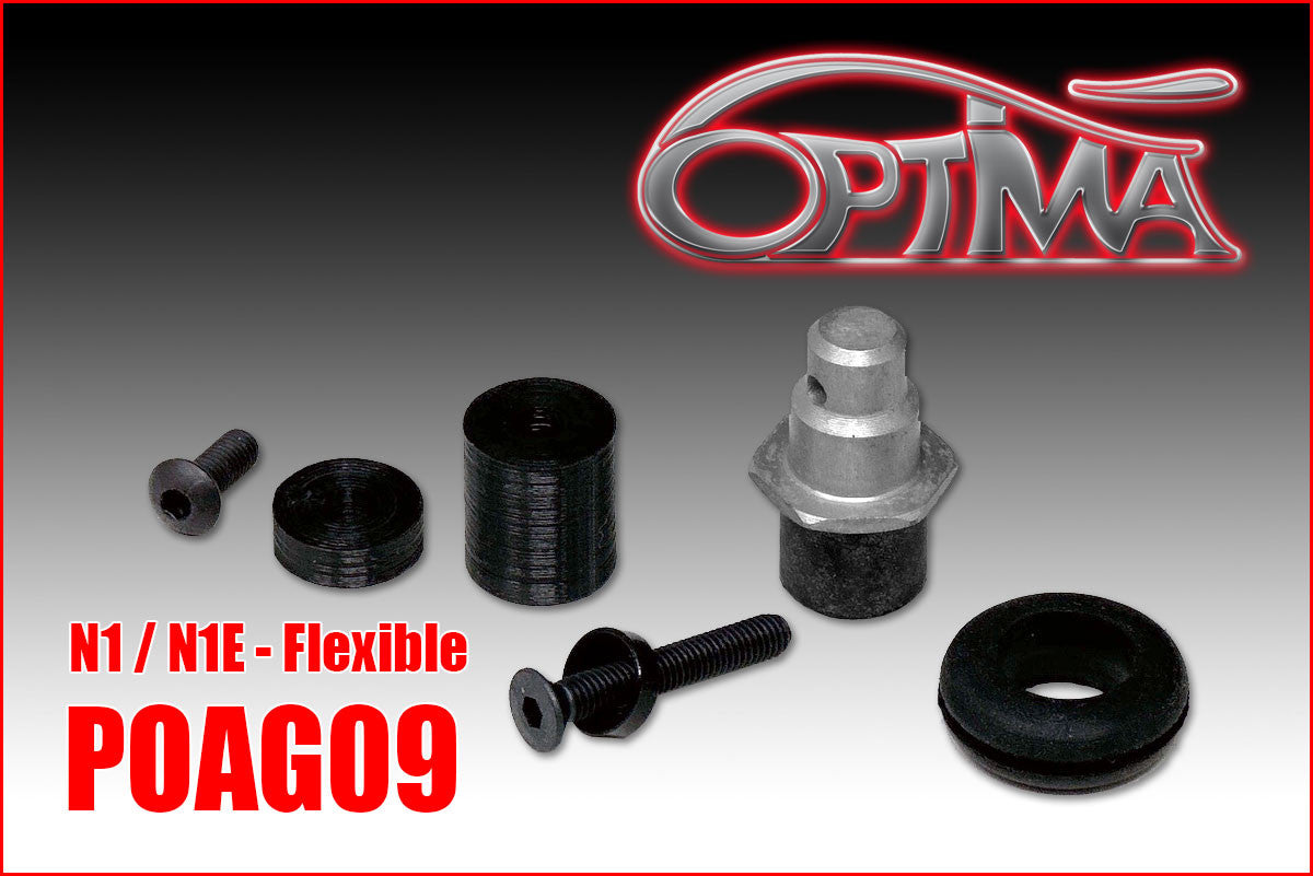 Optima Support de Carrosserie Flexibles Gris Agama N1 POAG09