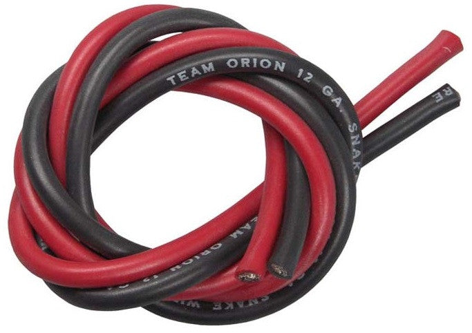 Orion Cable Silicone 12AWG (Noir + Rouge) ORI40302