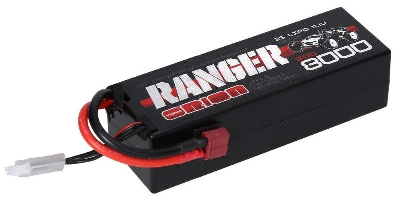 Orion Lipo 3S Ranger 11.1v 8000mah 50C Dean ORI14336