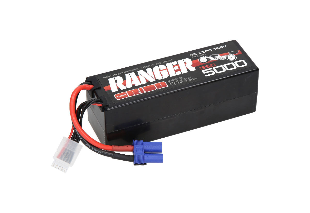 Orion Lipo 4S Ranger 14.8v 5000mah 55C EC5 ORI14322