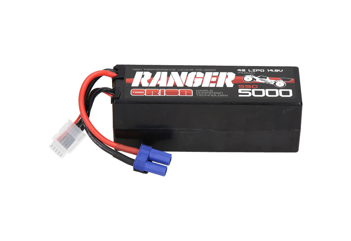 Orion Lipo 4S Ranger 14.8v 5000mah 55C EC5 ORI14322