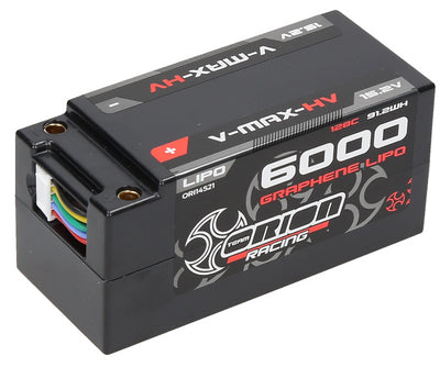 Orion Lipo Shorty HV 4S Racing V-Max Graphene 15.2v 6000mah 128C ORI14521