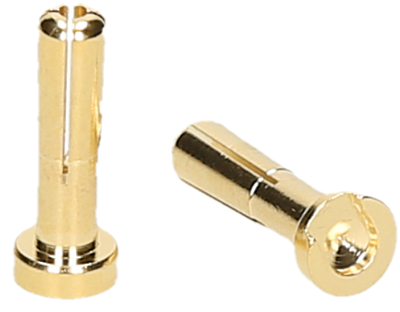 Orion Plug ø4mm Gold Male Low Profile (x2) ORI40055