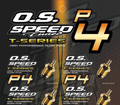 O.S. Speed P4 Turbo Standard Glow Plug "Super Hot" (Off-Road) – The - Foto 3