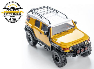 CDA FMS Scaler Toyota FJ Cruiser Jaune 4WD 1:18 RTR CDA-FMS11806RTR