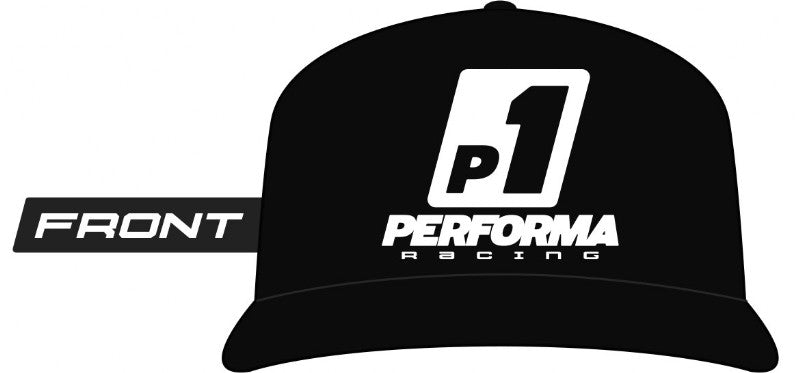 Performa Casquette Racing Noir S à XL