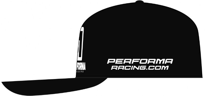 Performa Casquette Racing Noir S à XL