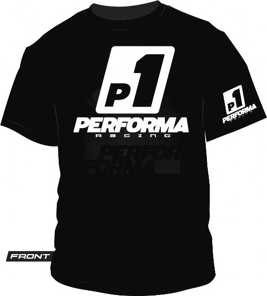Performa T-Shirt Racing Noir S à XXXL