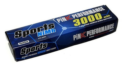 Pink Performance Accu NiMh 7.2v 3000mAh Tamiya