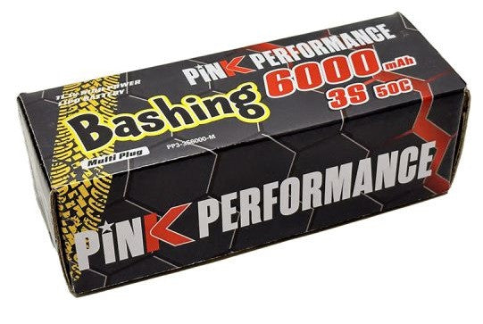 Pink Performance Batterie Lipo 3S 11.1v 50C 6000mAh Multi
