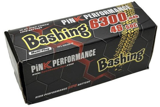 Pink Performance Batterie Lipo 4S 14.8v 50C 6300mAh Multi