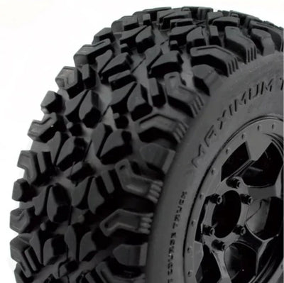 Hobbytech HTR Tires + Rims Short Course Optimo (x2) HTR-T470