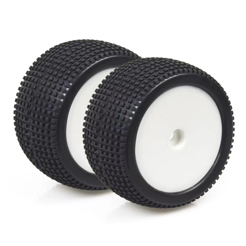 Pneumatici Hobbytech HTR + cerchi Buggy Posteriore quadrato (x2) HTR-T430