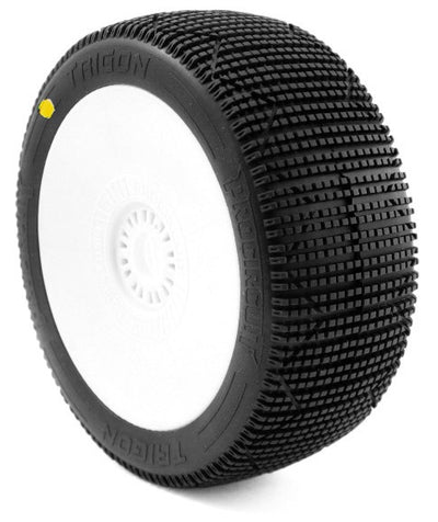 ProCircuit Jantes Blanche + Pneus Trigon V3 (x2) PCW2007