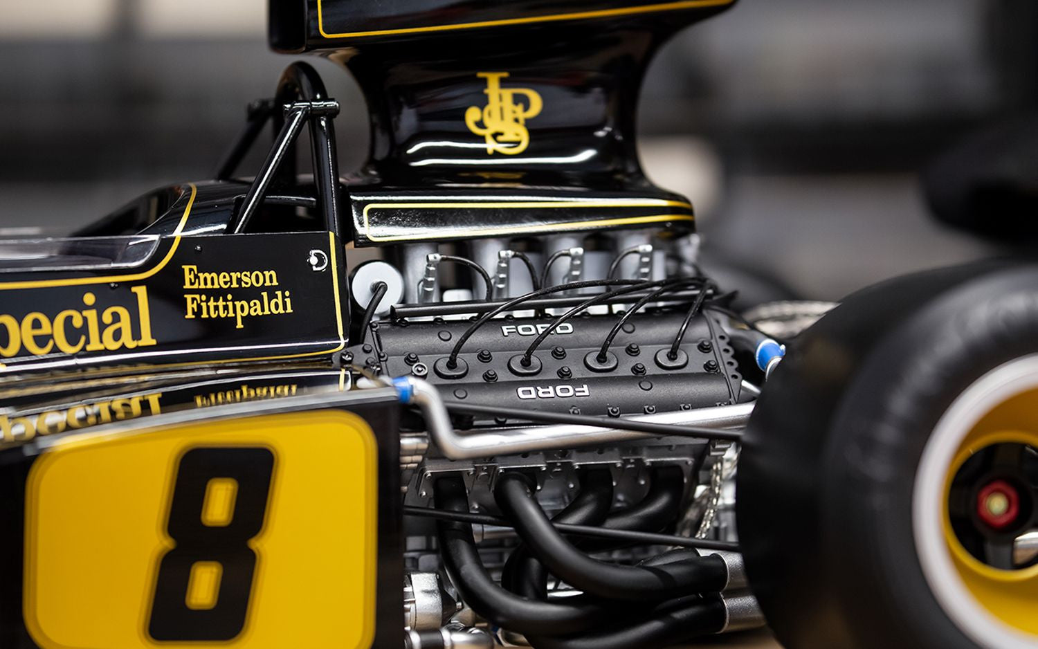 Pocher Diecast Lotus 72D British GP 1972 Emerson Fittipaldi