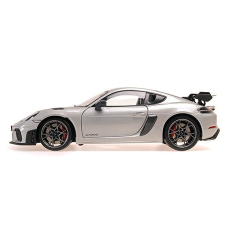 MiniChamps Porsche Cayman GT4 RS Weissach-pakket 2024 1/18