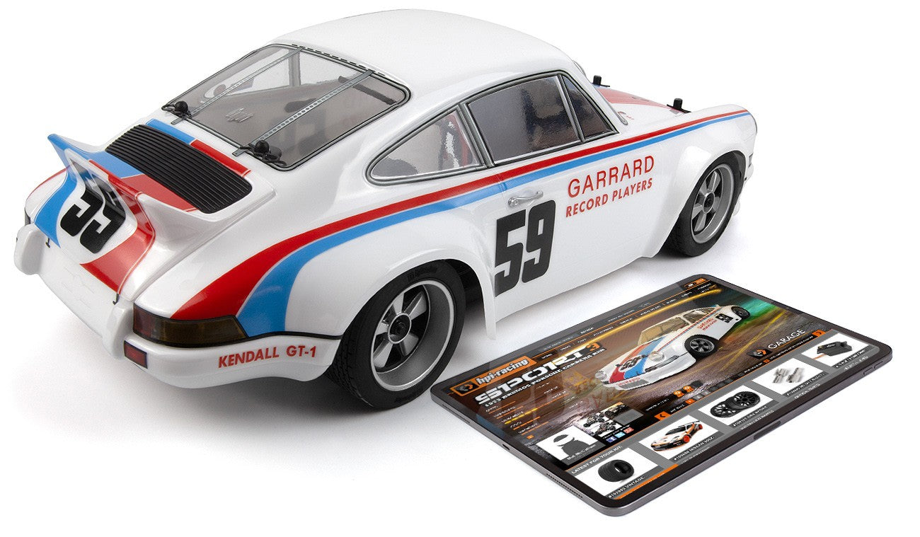 HPI RS4 Sport 3 Flux Brumos Porsche Carrera RSR 1973 RTR 160788