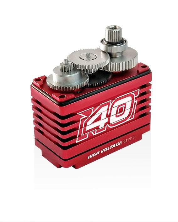 Power HD Servo A-40CHV Boitier Alu Waterproof HV 40Kg/0.10Sec