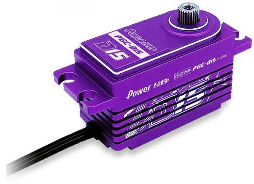 Power HD Servo D15 Low Profil 18kg 0.085s Violet