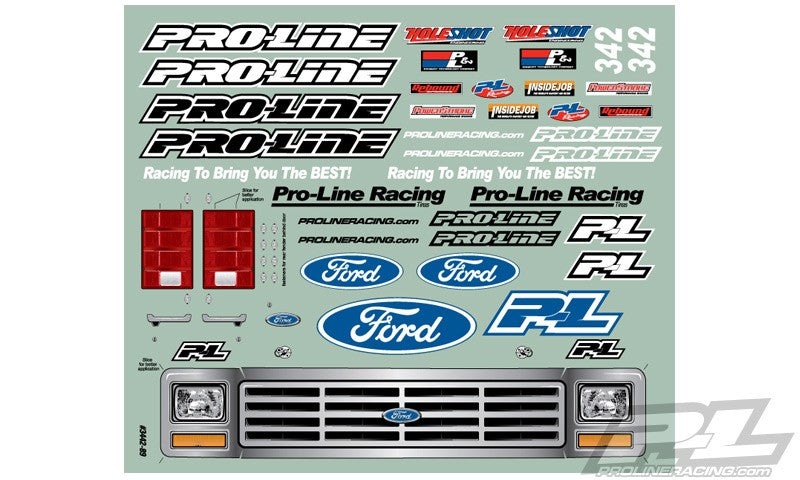 Proline Carrosserie Ford Bronco 1981 Clear 3423-00