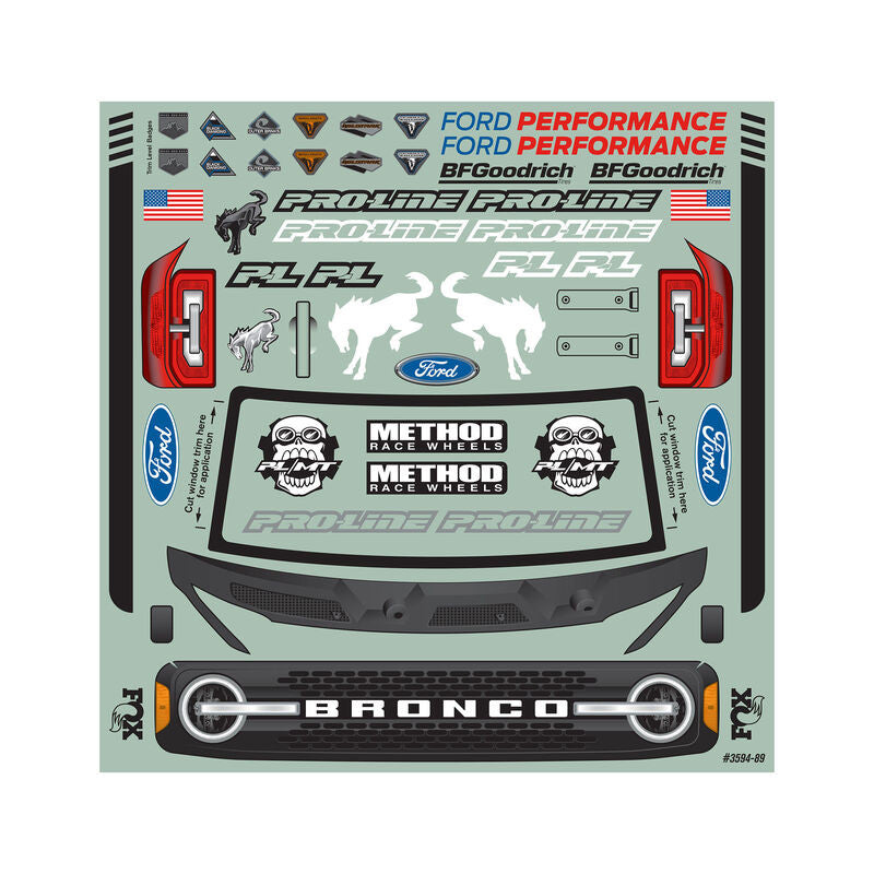 Proline Carrosserie Ford Bronco 2021 E-revo 2.0 PRO359400
