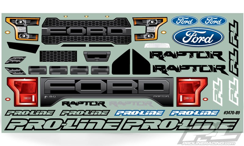 Proline Carrosserie Ford F-150 Raptor 2017 3470-00