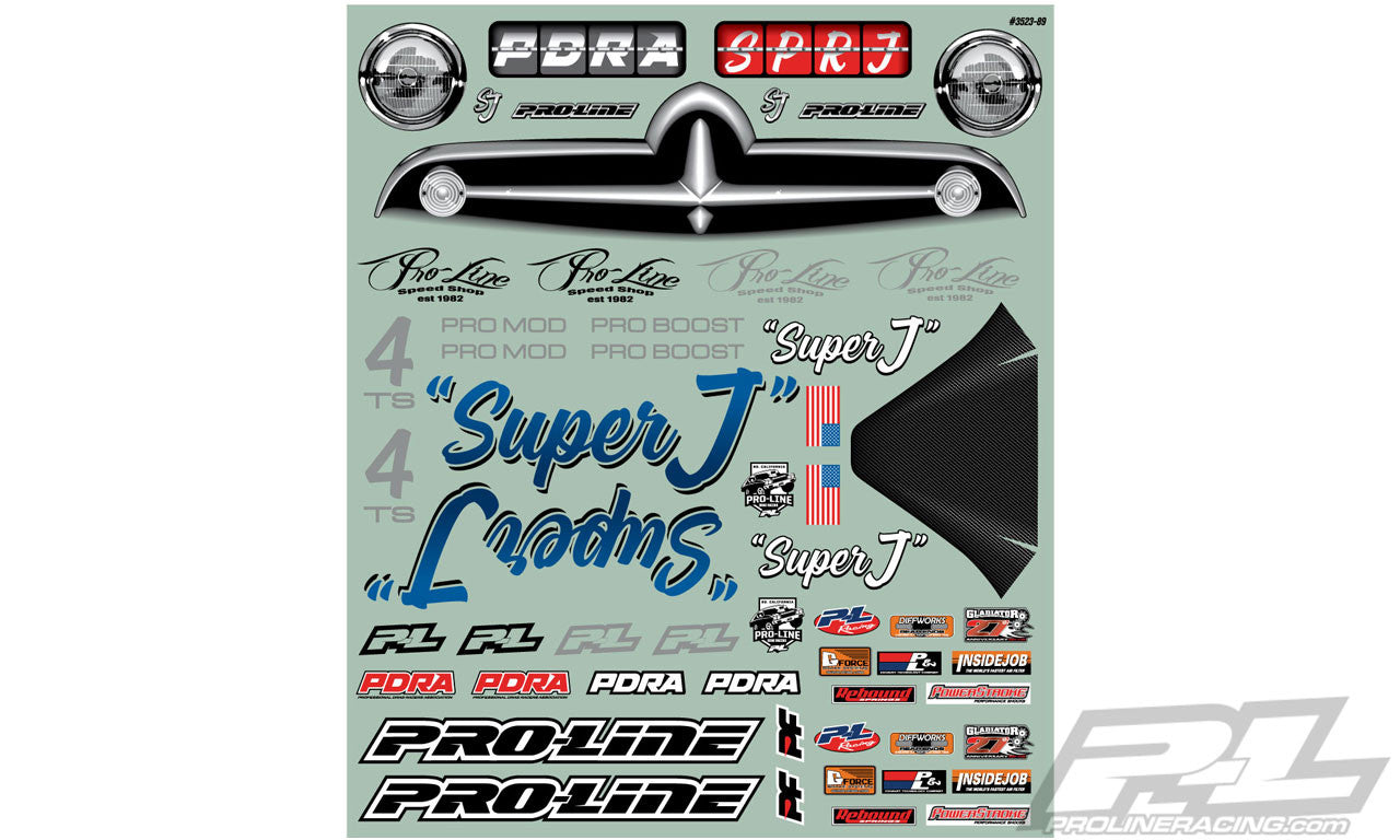 Proline Carrosserie Super J Pro-Mod Slash 2WD 3523-00