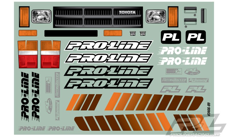 Proline Carrosserie Toyota HiLux SR5 1985 3466-00