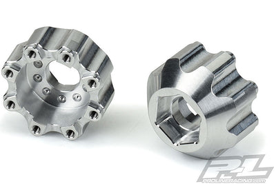 Proline Hexagones Aluminium 17mm pour Jantes 8x32 3.8" (x2) 6353-00