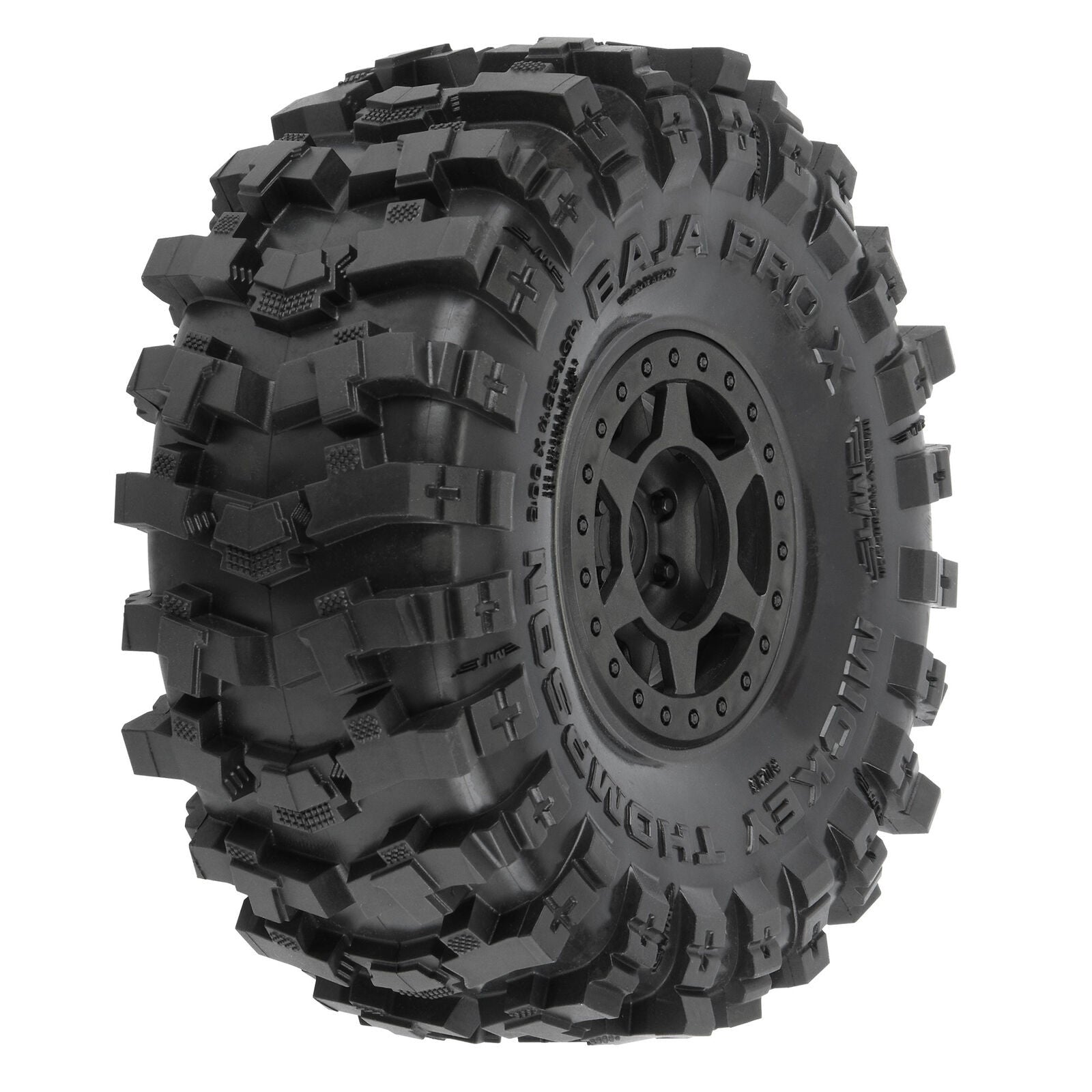 Proline Pneus Mickey Thompson Baja Pro X 1.9 G8 + Jante MTD (x2) PRO1021310