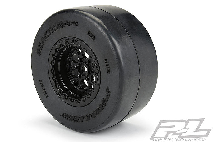 Proline Pneus Reaction Drag Belted S3 + Jantes HP Wide SC  (x2) 10188-203