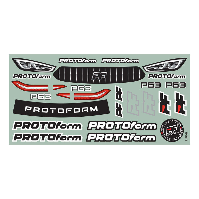ProtoForm Carrosserie P63 PRO-Lite 1580-20