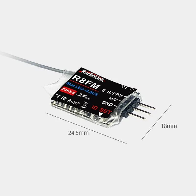 Ppm Receiver Radiolink 8-way receiver SBUS/PPM signal RDL-0-R8FM