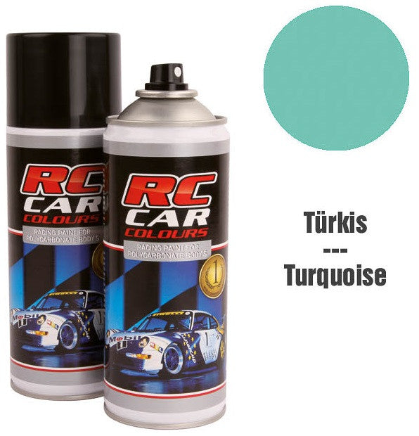 RC Car Colours Peinture Turquoise 150ml RCC946