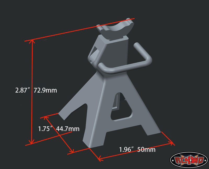 RC4WD Chandelle 6 Tonnes Scale Chubby Jack Stands Z-S0588