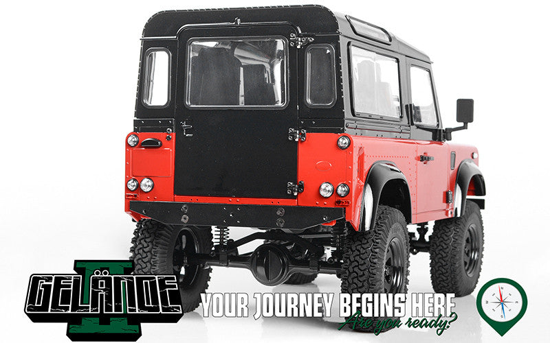 RC4WD Crawler Gelande II 4WD Land Rover Defender D90 Autobiography Limited Edition RTR