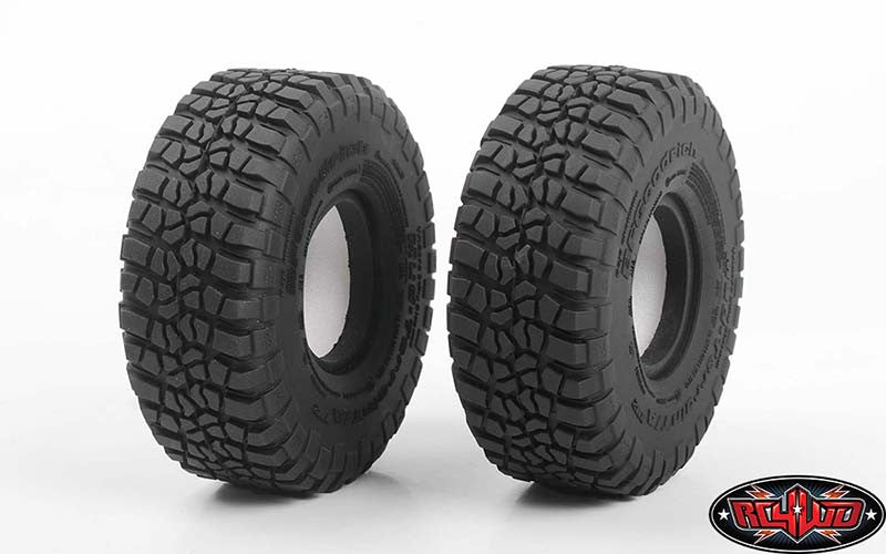 RC4WD Pneus Scale BFGoodrich Mud Terrain T/A KM2 1.55" (x2) Z-T0190