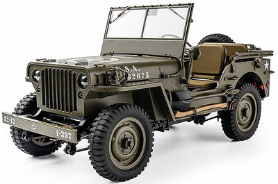 Roc Hobby Willys MB Scaler 1941 ARTR 4WD 1/12 RTR ROC11201RTR