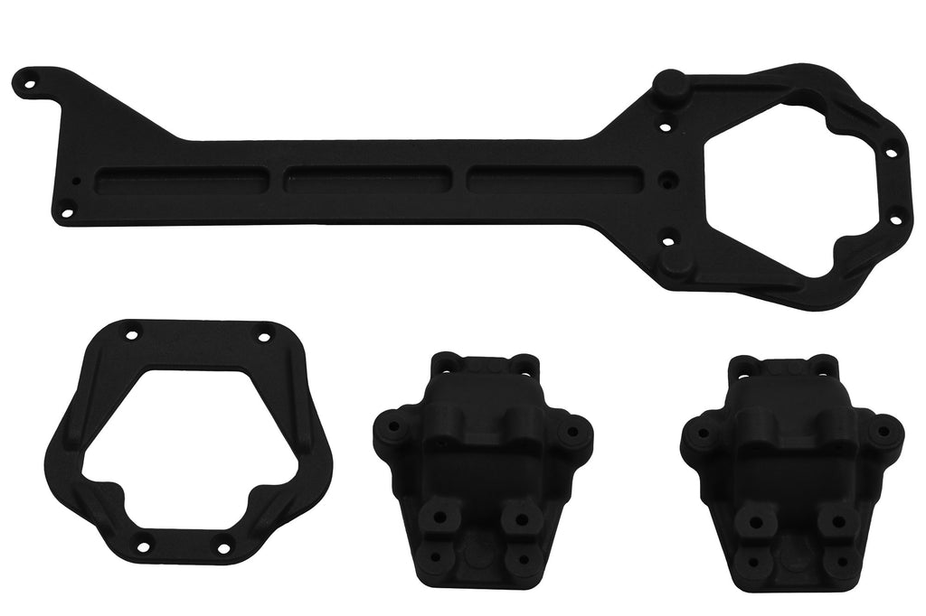 Rpm Racing Chassis RPM Châssis Supérieur et Capot Différentiel Avant/Arière Latrax Teton/
