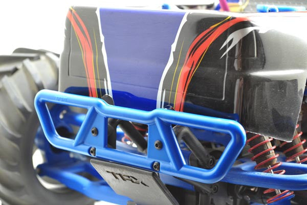 RPM Parechoc Arrière Heavy Duty Bleu T-Maxx & E-Maxx  73805