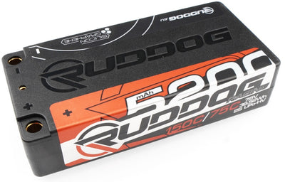 Ruddog Lipo Battery Shorty LCG 2S HV 5200mah 7.6v 150C RP-0752